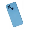 Mey İthalat®   Redmi 10C Kılıf Nano içi Kadife Silikon - Mavi