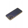 Mey İthalat®   Redmi 12 Kılıf  Lensli Silikon - Gold