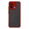 Mey İthalat®   Redmi 12C Kılıf Montreal Silikon Kapak - Kırmızı