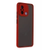 Mey İthalat®   Redmi 12C Kılıf Montreal Silikon Kapak - Kırmızı
