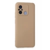 Mey İthalat®   Redmi 12C Kılıf Nano içi Kadife Silikon - Pudra