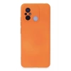 Mey İthalat®   Redmi 12C Kılıf Nano içi Kadife Silikon - Turuncu