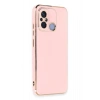 Mey İthalat®   Redmi 12C Kılıf Volet Silikon - Pembe