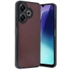 Mey İthalat®   Redmi 13 4G Kılıf Aras Deri Kapak - Bordo