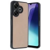 Mey İthalat®   Redmi 13 4G Kılıf Aras Deri Kapak - Pudra