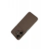 Mey İthalat®   Redmi 13 4G Kılıf Auto Focus Karbon Kapak - Kahverengi