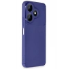 Mey İthalat®   Redmi 13 4G Kılıf Auto Focus Karbon Kapak - Lacivert