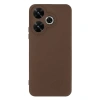 Mey İthalat®   Redmi 13 4G Kılıf First Silikon - Kahverengi