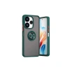 Mey İthalat®   Redmi 13 4G Kılıf Montreal Yüzüklü Silikon Kapak - Yeşil