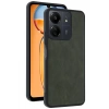 Mey İthalat®   Redmi 13C Kılıf Aras Deri Kapak - Açık Yeşil