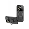 Mey İthalat®   Redmi 13C Kılıf Joy Lens Standlı Kapak - Siyah
