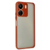 Mey İthalat®   Redmi 13C Kılıf Montreal Silikon Kapak - Kırmızı