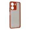 Mey İthalat®   Redmi 13C Kılıf Montreal Silikon Kapak - Kırmızı