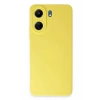 Mey İthalat®   Redmi 13C Kılıf Nano içi Kadife Silikon - Sarı