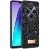 Mey İthalat®   Redmi 14C Bright Simli Kapak - Siyah