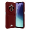 Mey İthalat®   Redmi 14C Kelvin Kartvizitli Silikon - Bordo