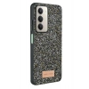 Mey İthalat®   Redmi 15 4G Bright Simli Kapak - Gold