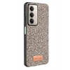 Mey İthalat®   Redmi 15 4G Bright Simli Kapak - Gümüş