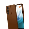 Mey İthalat®   Redmi 15 4G First Silikon - Kahverengi