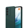 Mey İthalat®   Redmi 15 4G First Silikon - Koyu Yeşil