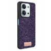 Mey İthalat®   Redmi 15C 4G Bright Simli Kapak - Derin Mor