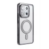 Mey İthalat®   Redmi 15C 4G Joke Simli Magneticsafe Kılıf - Siyah