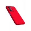 Mey İthalat®   Redmi 15C 4G Nano içi Kadife Silikon - Kırmızı