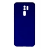Mey İthalat®   Redmi 9 Kılıf Nano içi Kadife Silikon - Lacivert