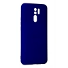Mey İthalat®   Redmi 9 Kılıf Nano içi Kadife Silikon - Lacivert