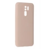 Mey İthalat®   Redmi 9 Kılıf Nano içi Kadife Silikon - Pudra
