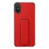 Mey İthalat® Redmi 9A Kılıf Mega Standlı Silikon - Kırmızı