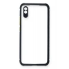 Mey İthalat® Redmi 9A Kılıf Miami Şeffaf Silikon - Lacivert