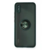 Mey İthalat®   Redmi 9A Kılıf Montreal Yüzüklü Silikon Kapak - Yeşil