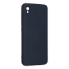 Mey İthalat®   Redmi 9A Kılıf Nano içi Kadife Silikon - Lacivert