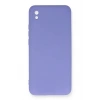 Mey İthalat®   Redmi 9A Kılıf Nano içi Kadife Silikon - Lila