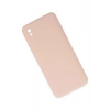 Mey İthalat®   Redmi 9A Kılıf Nano içi Kadife Silikon - Pudra