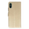 Mey İthalat®   Redmi 9A Kılıf Trend S Plus Kapaklı Kılıf - Gold