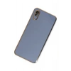 Mey İthalat®   Redmi 9A Kılıf Volet Silikon - Mavi