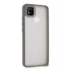 Mey İthalat® Redmi 9C Kılıf Elegant Kapak - Titan Gri