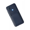 Mey İthalat®   Redmi 9C Kılıf Kelvin Kartvizitli Silikon - Lacivert