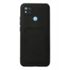 Mey İthalat®   Redmi 9C Kılıf Kelvin Kartvizitli Silikon - Siyah
