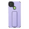 Mey İthalat® Redmi 9C Kılıf Mega Standlı Silikon - Lila