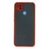 Mey İthalat®   Redmi 9C Kılıf Montreal Silikon Kapak - Kırmızı