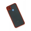 Mey İthalat®   Redmi 9C Kılıf Montreal Silikon Kapak - Kırmızı