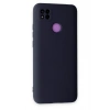 Mey İthalat®   Redmi 9C Kılıf Nano içi Kadife Silikon - Lacivert