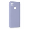 Mey İthalat®   Redmi 9C Kılıf Nano içi Kadife Silikon - Lila