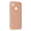 Mey İthalat®   Redmi 9C Kılıf Nano içi Kadife Silikon - Pudra