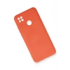 Mey İthalat®   Redmi 9C Kılıf Nano içi Kadife Silikon - Turuncu