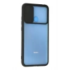Mey İthalat® Redmi 9C Kılıf Palm Buzlu Kamera Sürgülü Silikon - Siyah