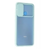 Mey İthalat® Redmi 9C Kılıf Palm Buzlu Kamera Sürgülü Silikon - Turkuaz